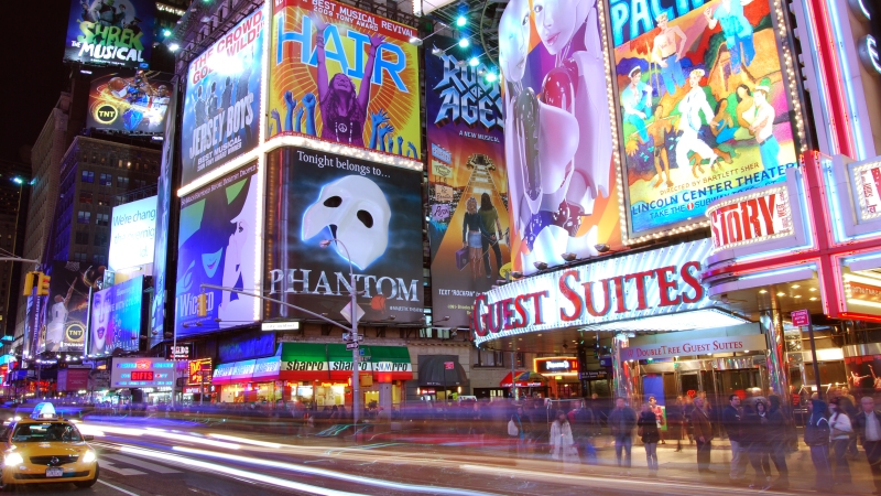 New York Manhattan Broadway